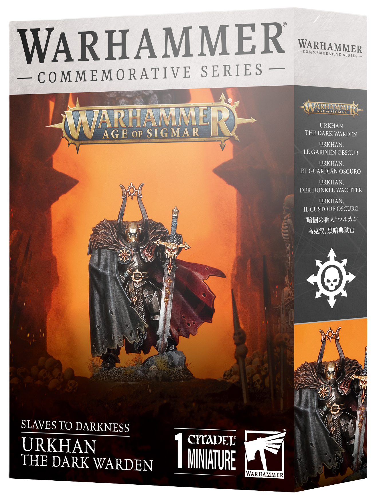 PREORDER - Warhammer Age of Sigmar: Slaves to Darkness - Urkhan the Dark Warden (Commemorative Series)