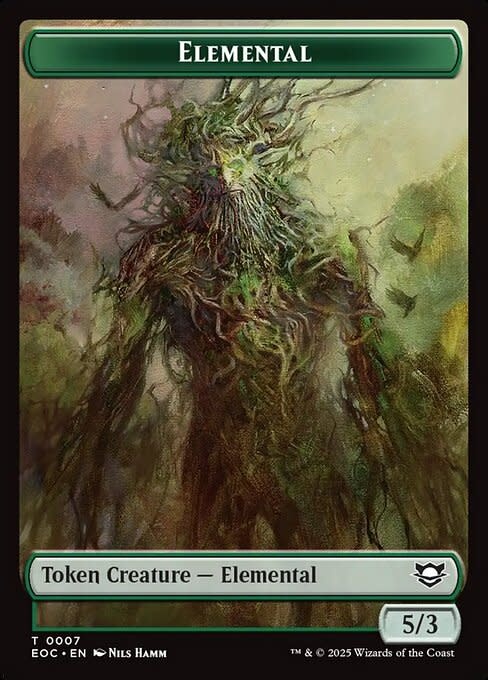 Elemental Token (EOC) - Foil