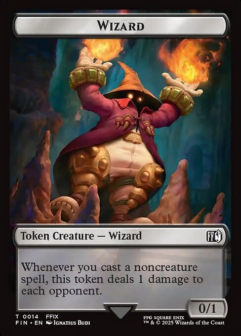 Wizard Token (FIN) - Foil