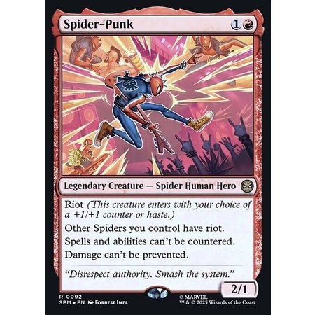 Spider-Punk - Foil - Prerelease Promo