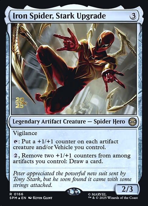 Iron Spider, Stark Upgrade - Foil - Prerelease Promo
