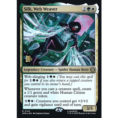 Silk, Web Weaver - Foil - Prerelease Promo