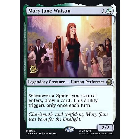 Mary Jane Watson - Foil - Prerelease Promo