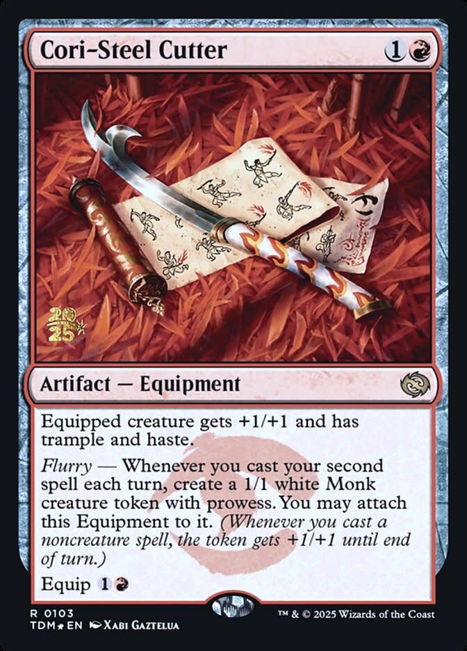 Cori-Steel Cutter - Foil - Prerelease Promo