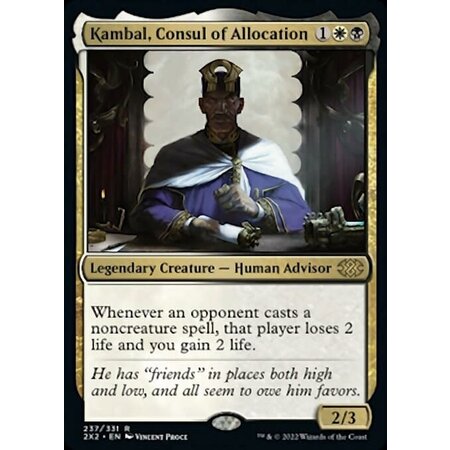 Kambal, Consul of Allocation