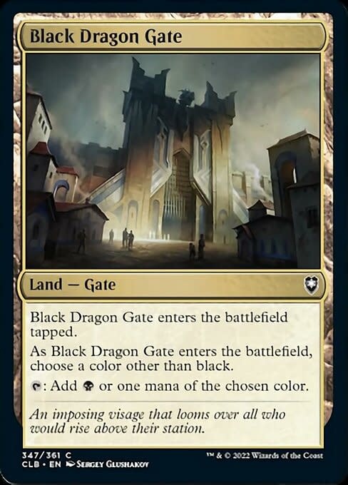 Black Dragon Gate - Foil