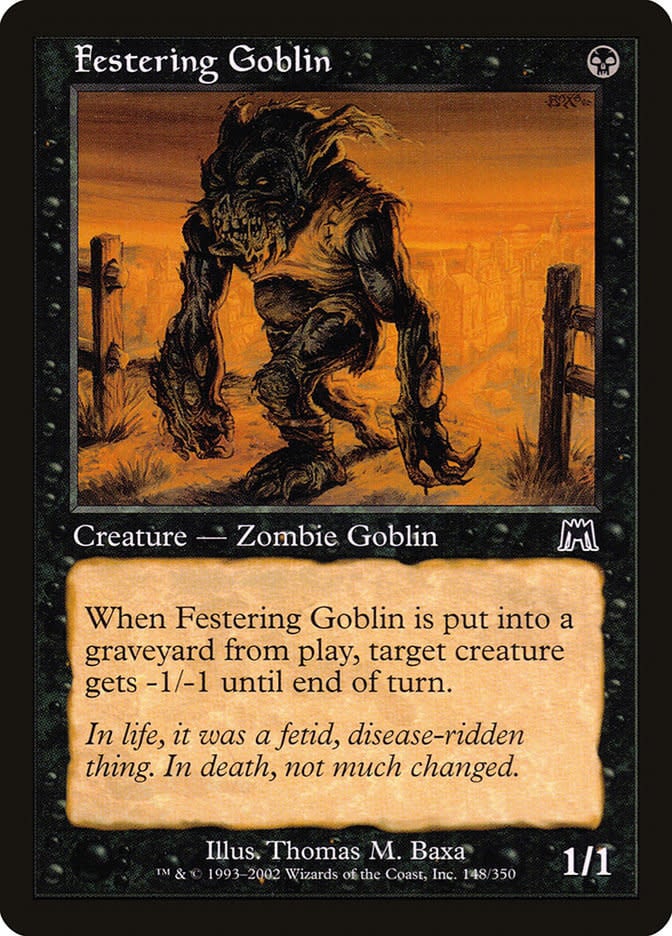 Festering Goblin - Foil