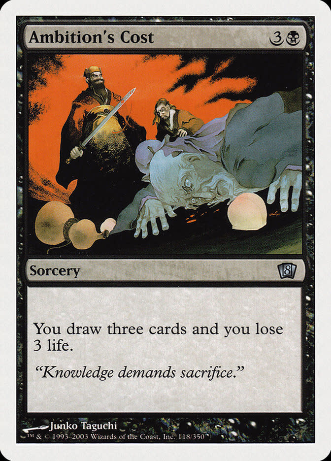 Ambition's Cost - Foil