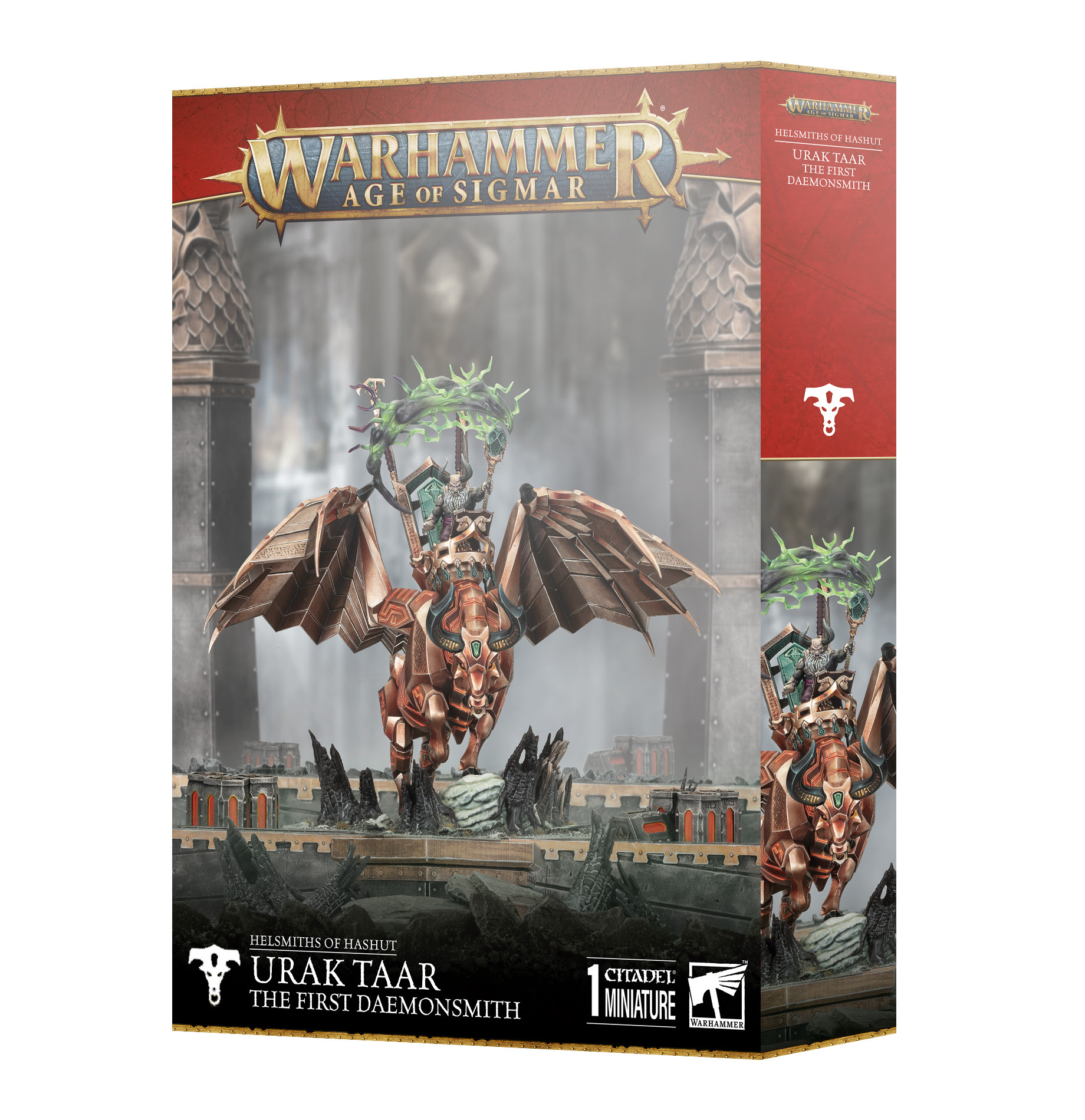 PREORDER - Warhammer Age of Sigmar: Helsmiths of Hashut - Urak Taar the First Helsmith