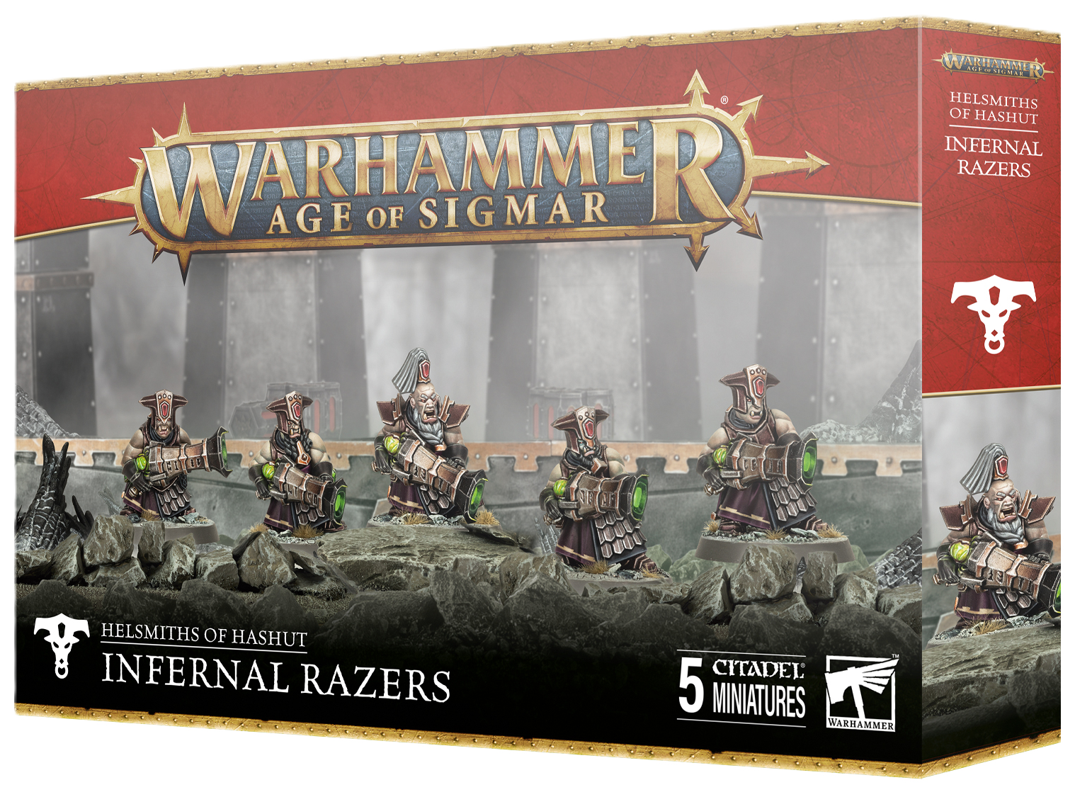 PREORDER - Warhammer Age of Sigmar: Helsmiths of Hashut - Infernal Razers