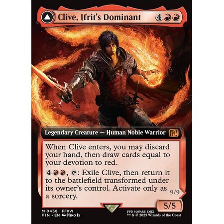 Clive, Ifrit's Dominant - Foil