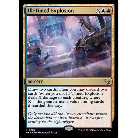 Ill-Timed Explosion