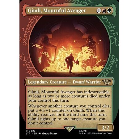 Gimli, Mournful Avenger - Foil
