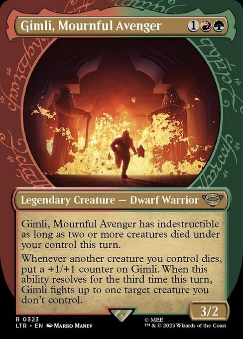Gimli, Mournful Avenger - Foil