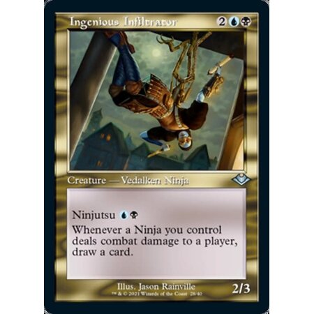 Ingenious Infiltrator - Foil-Etched