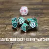 Metal RPG Dice Set - Silent Watcher