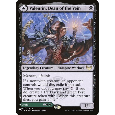 Valentin, Dean of the Vein
