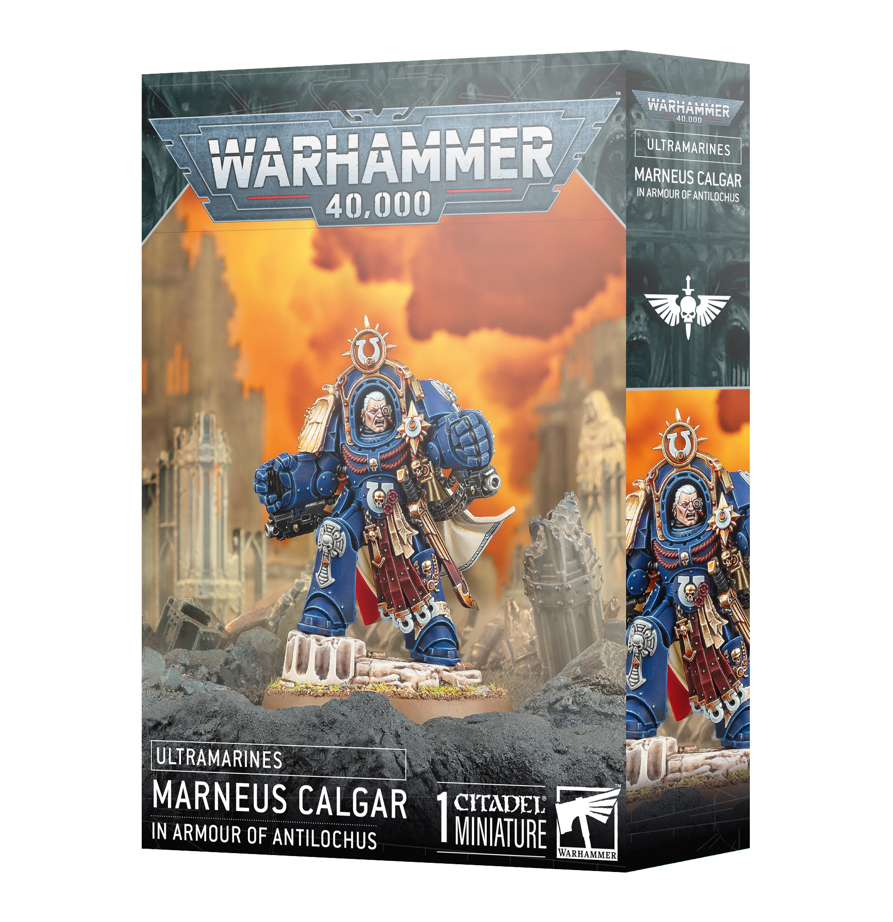PREORDER - Warhammer 40,000: Ultramarines - Marneus Calgar in Armour of Antilochus