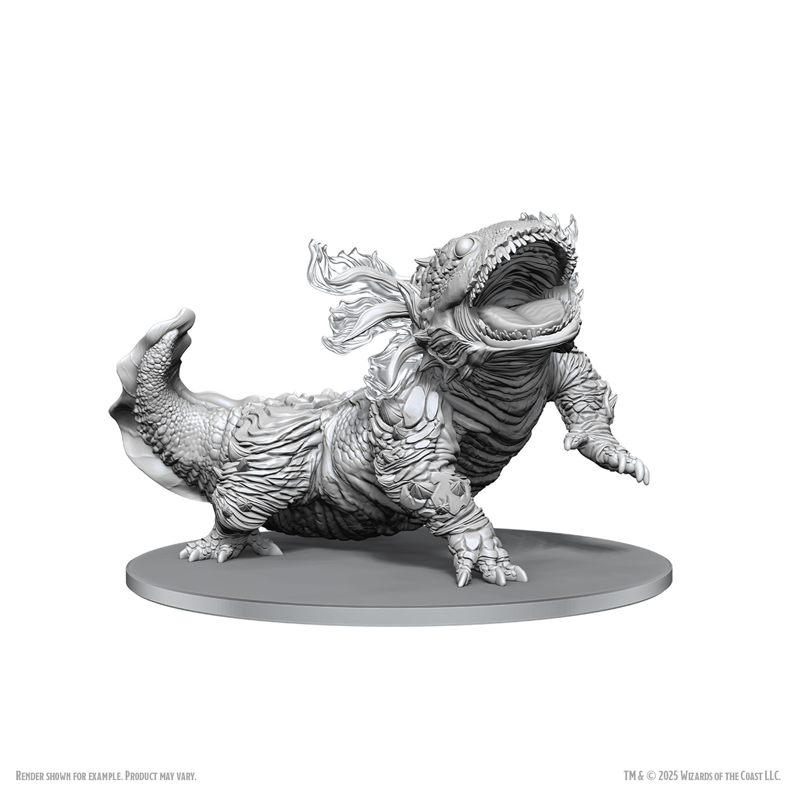 D&D Unpainted Minis - Tlexolotl