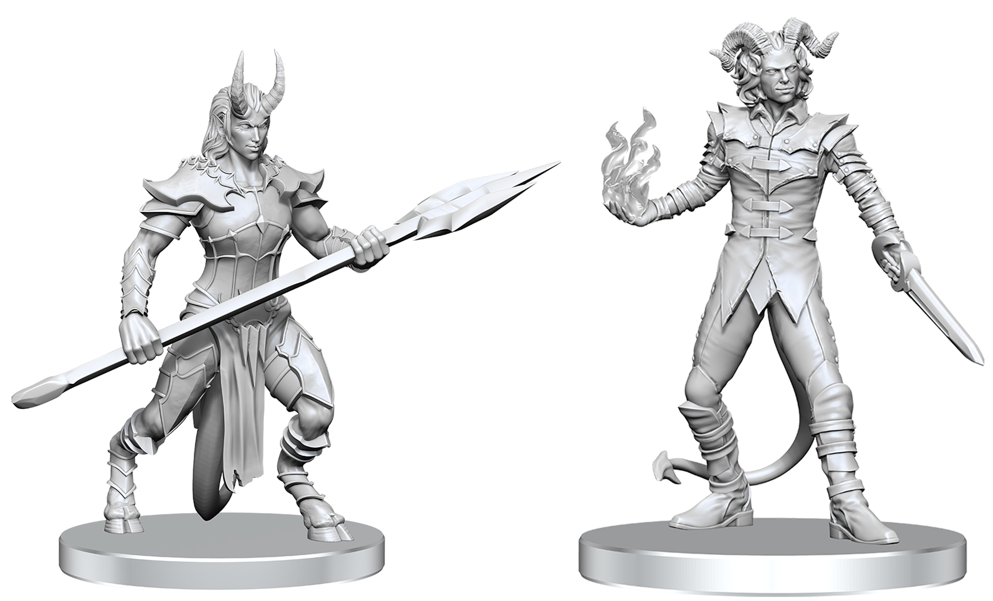 Pathfinder Battles Unpainted Minis - Vordine & Pitborn Rogue
