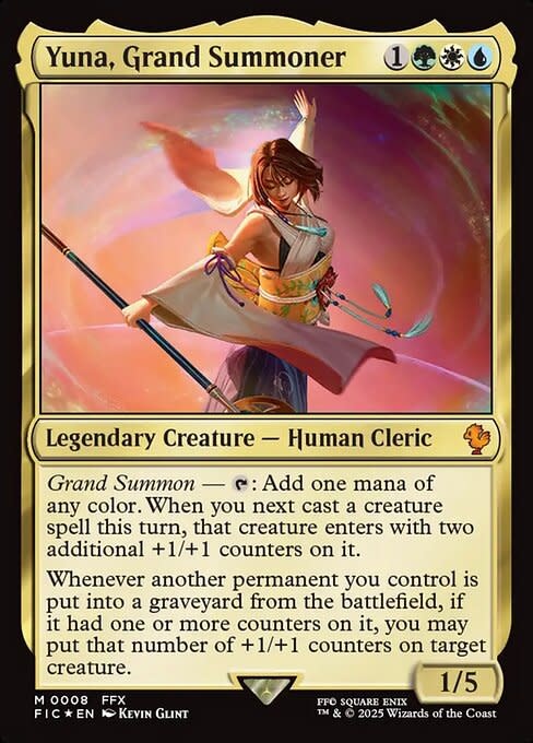 Yuna, Grand Summoner - Foil