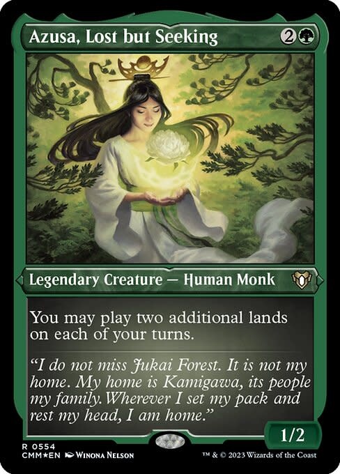 Azusa, Lost but Seeking - Foil-Etched