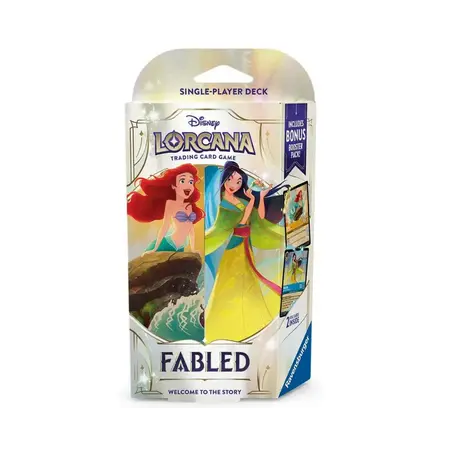 Disney Lorcana - Fabled - Starter Deck - Amber & Sapphire