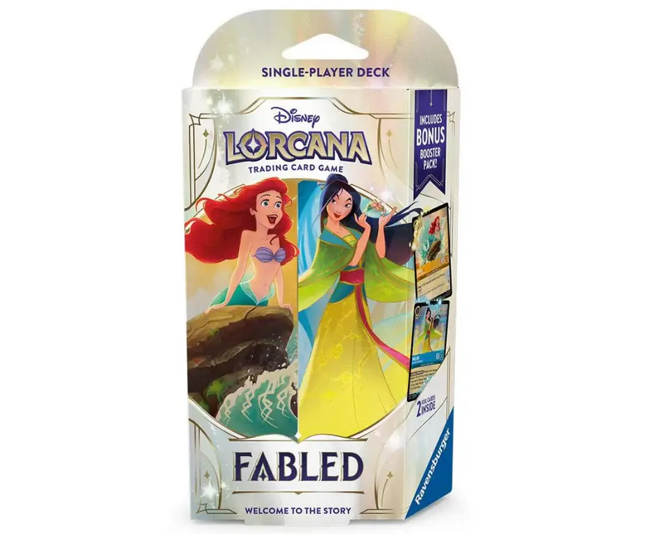 Disney Lorcana - Fabled - Starter Deck - Amber & Sapphire