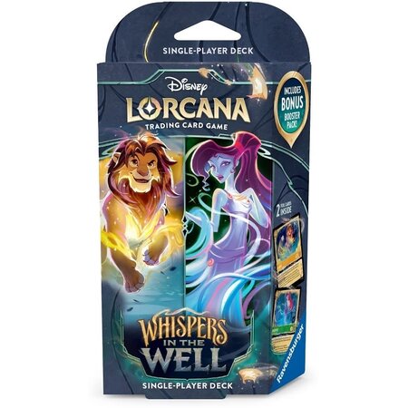 Disney Lorcana - Whispers In The Well - Starter Deck - Amber & Emerald