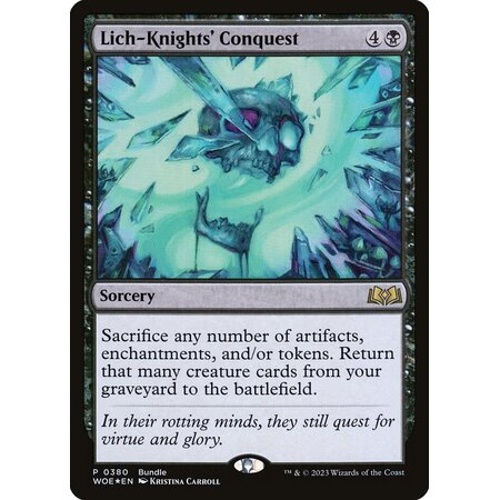 Lich-Knights' Conquest - Foil - Bundle Promo