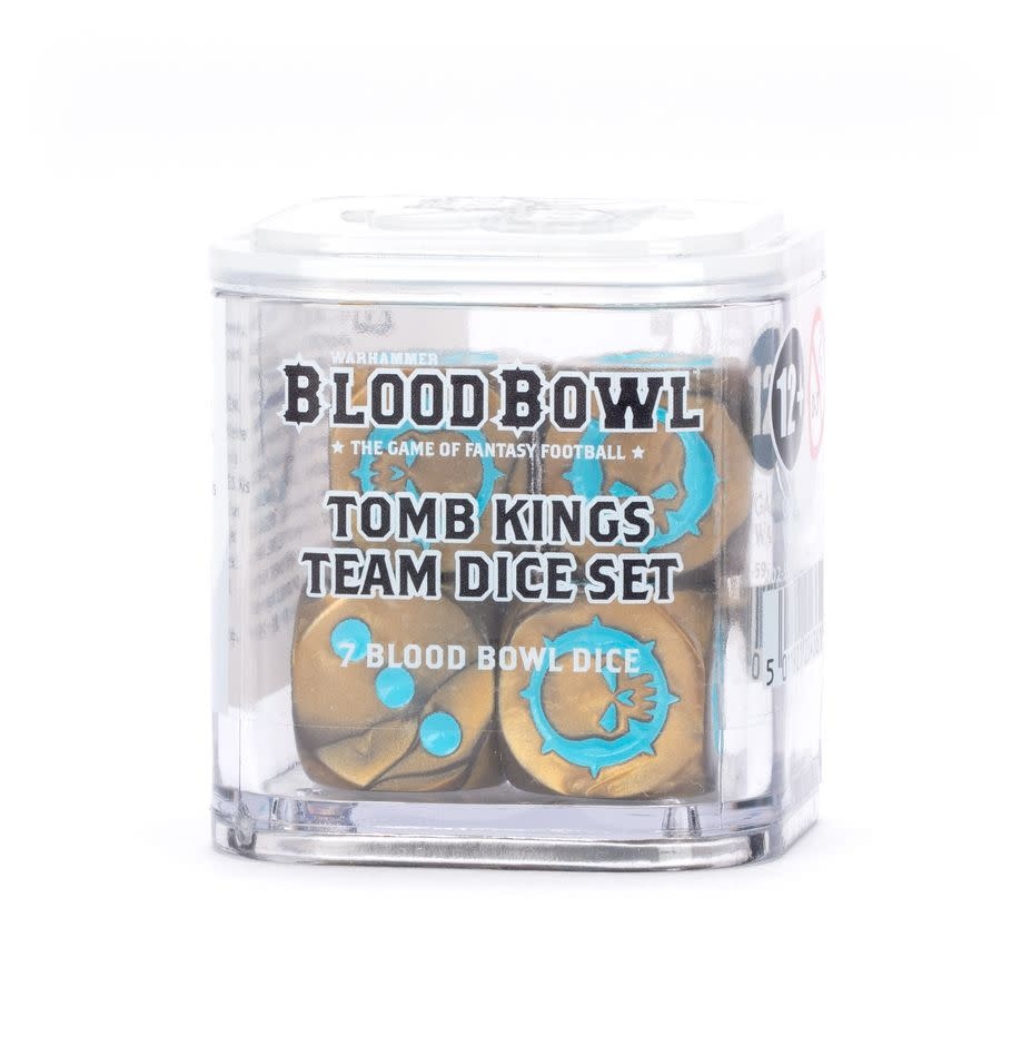 PREORDER - Blood Bowl: Tomb Kings Team Dice