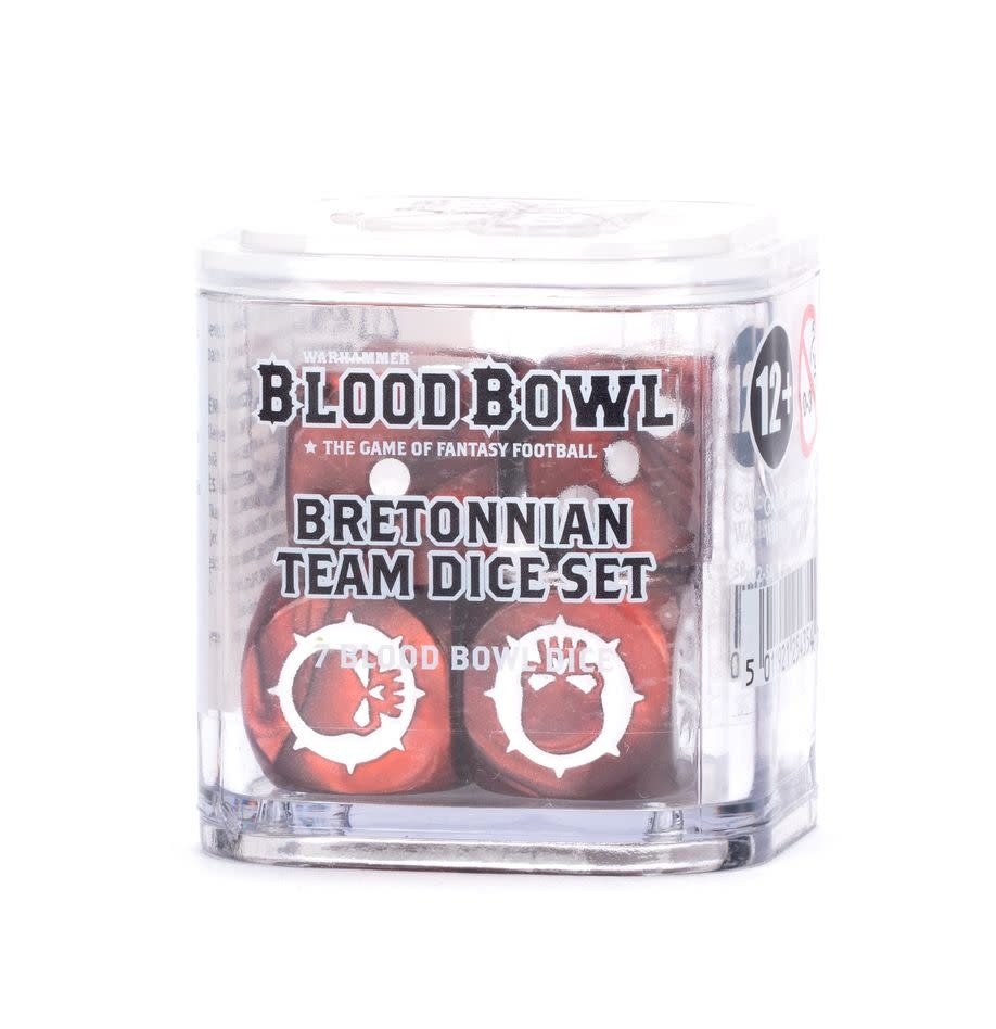 PREORDER - Blood Bowl: Bretonnian Team Dice