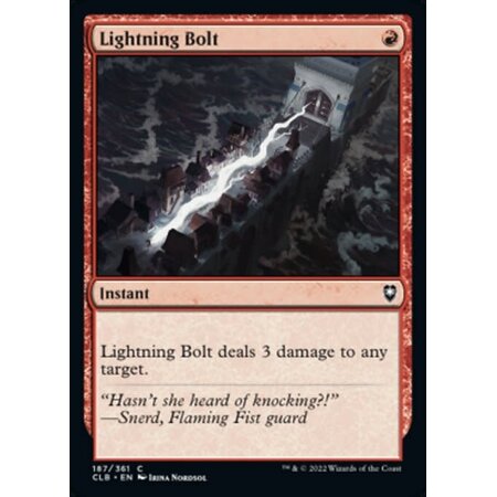 Lightning Bolt - Foil