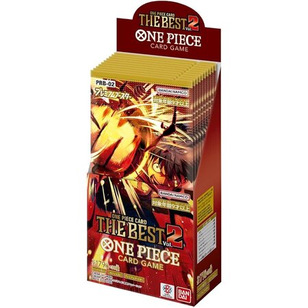 One Piece TCG - PRB-02 One Piece Card The Best Vol 2 - Booster Box (Japanese)