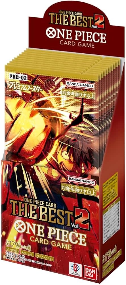 One Piece TCG - PRB-02 One Piece Card The Best Vol 2 - Booster Box (Japanese)