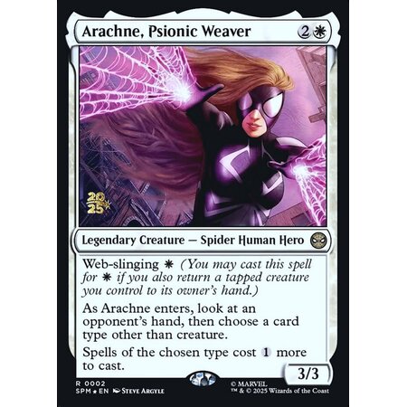 Arachne, Psionic Weaver - Foil - Prerelease Promo