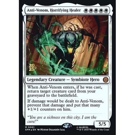 Anti-Venom, Horrifying Healer - Foil - Prerelease Promo