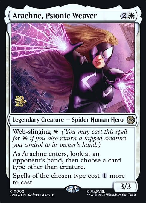 Arachne, Psionic Weaver - Foil - Prerelease Promo