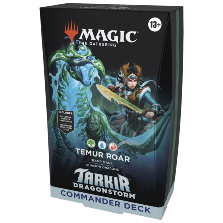 MTG - Tarkir Dragonstorm - Commander Deck - Temur Roar