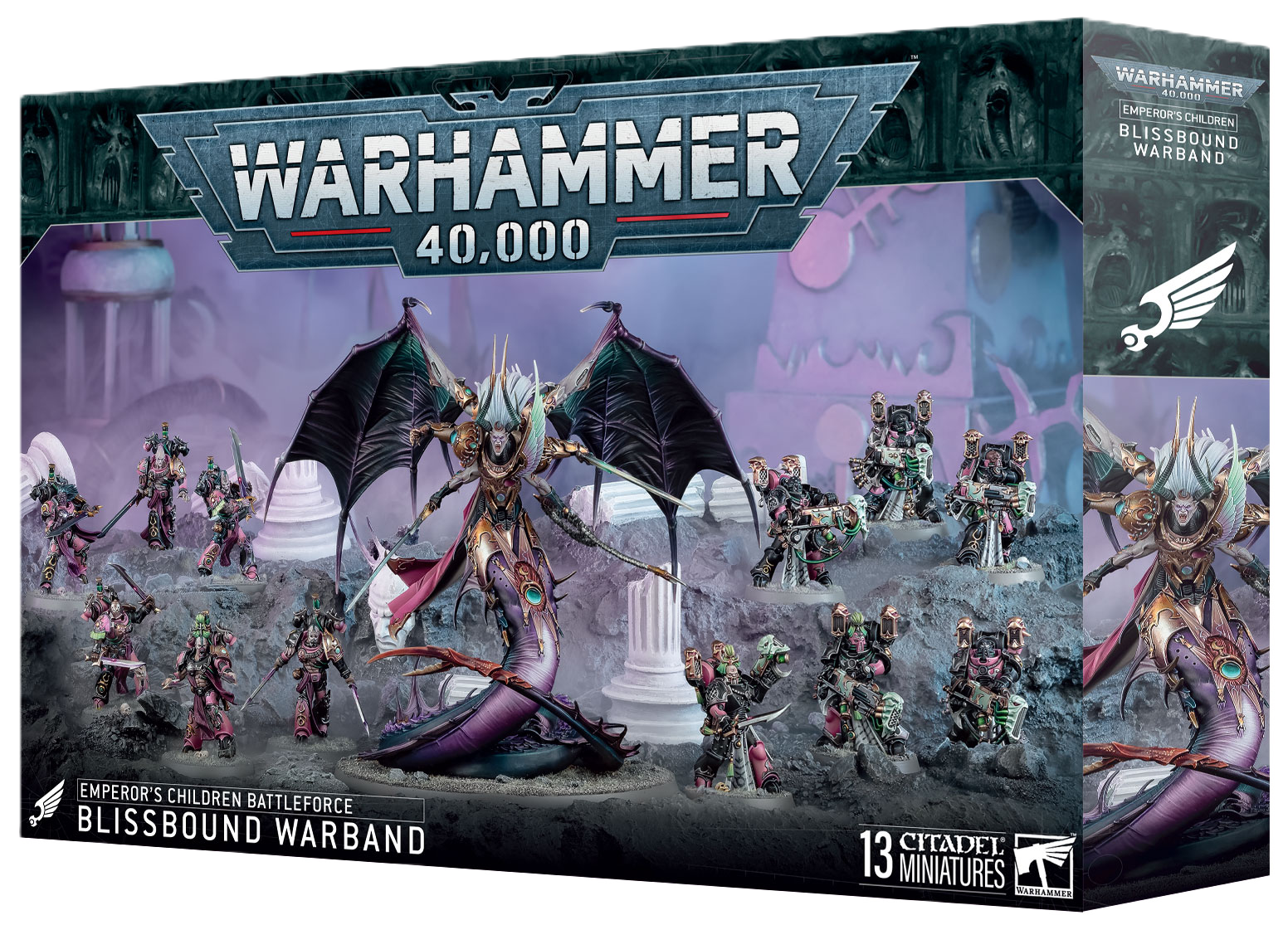 PREORDER - Warhammer 40,000: Emperor's Children Battleforce - Blissbound Warband