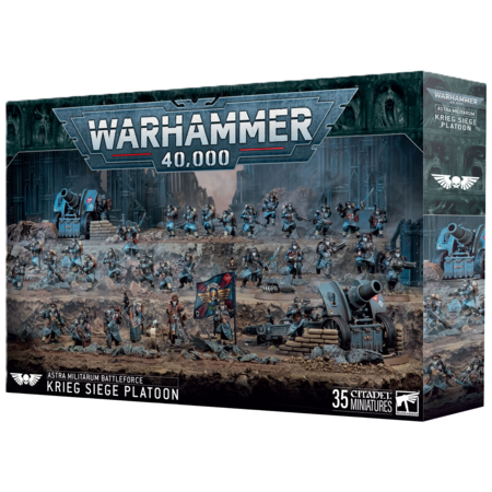 Warhammer 40,000: Astra Militarum Battleforce - Krieg Siege Platoon