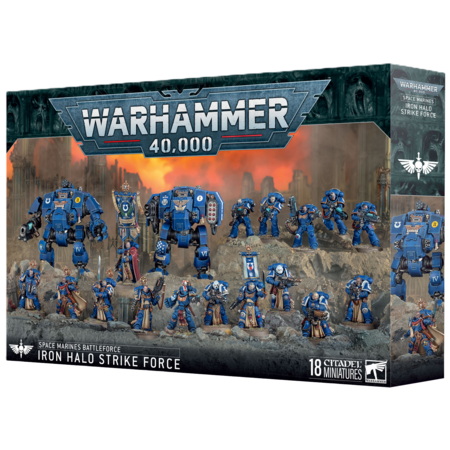 Warhammer 40,000: Space Marines Battleforce - Iron Halo Strike Force