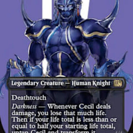 Cecil, Dark Knight - Surge Foil (Japanese)
