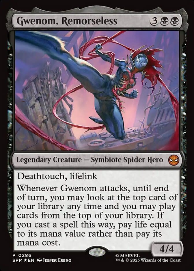 Gwenom, Remorseless - Foil - Bundle Promo