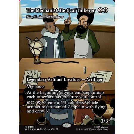 Lita, Mechanical Engineer (The Mechanist, Tactical Tinkerer)