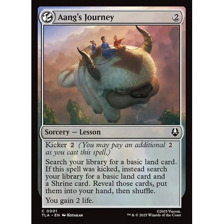 Aang's Journey - Foil