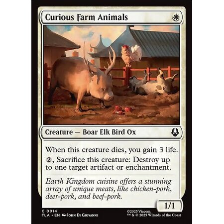 Curious Farm Animals - Foil