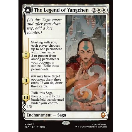 The Legend of Yangchen - Foil