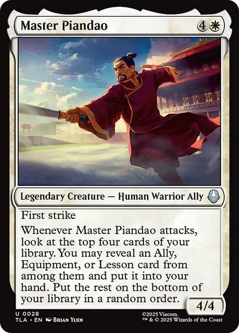Master Piandao - Foil