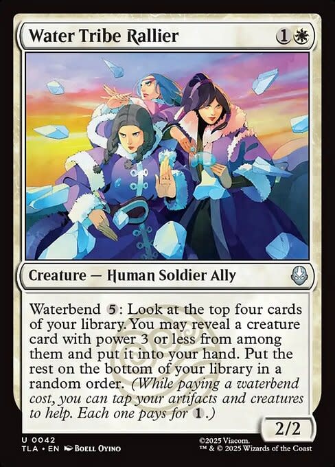 Water Tribe Rallier - Foil